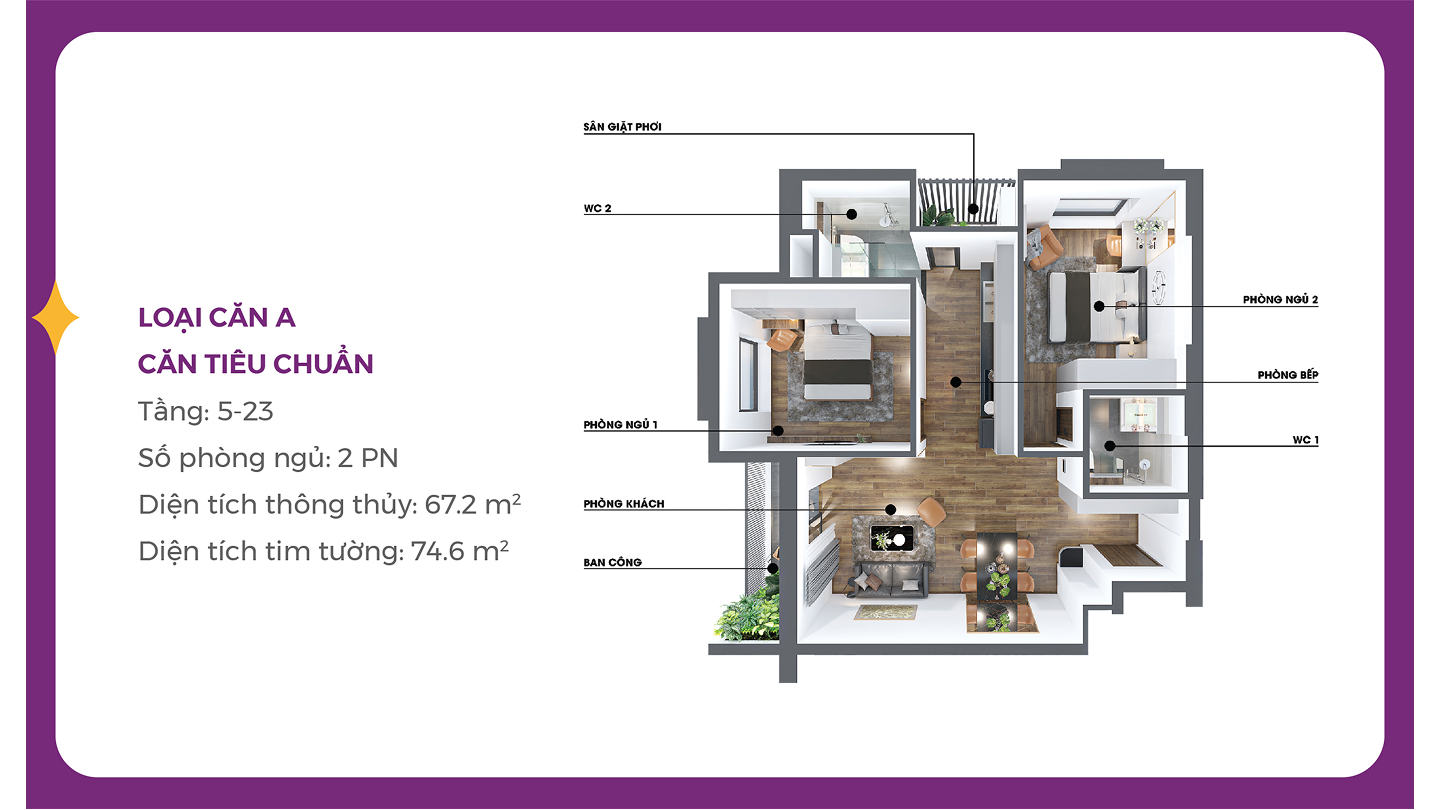 mặt bằng căn hộ dự án mia center point đà nẵng