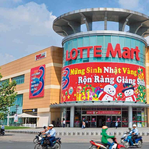 tiện ích ngoại khu siêu thị lotte mart