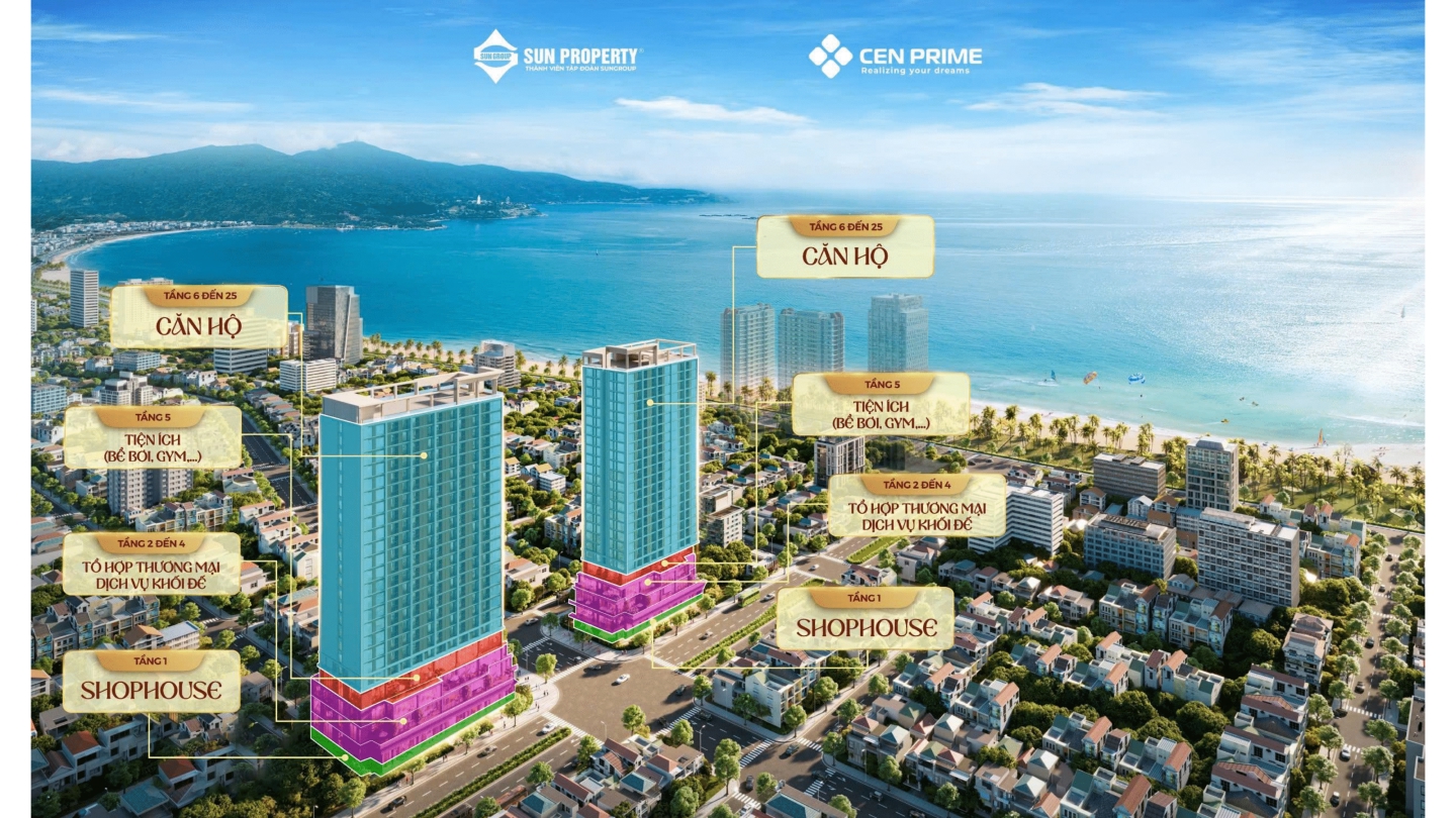 tiện ích nội khu dự án căn hộ sunsea tower vương thừa vũ
