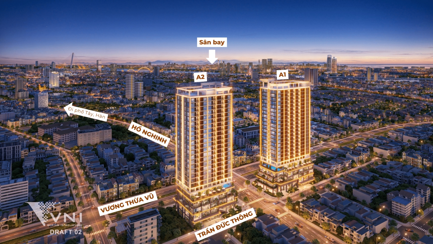 vị trí dự án căn hộ sunsea tower vương thừa vũ