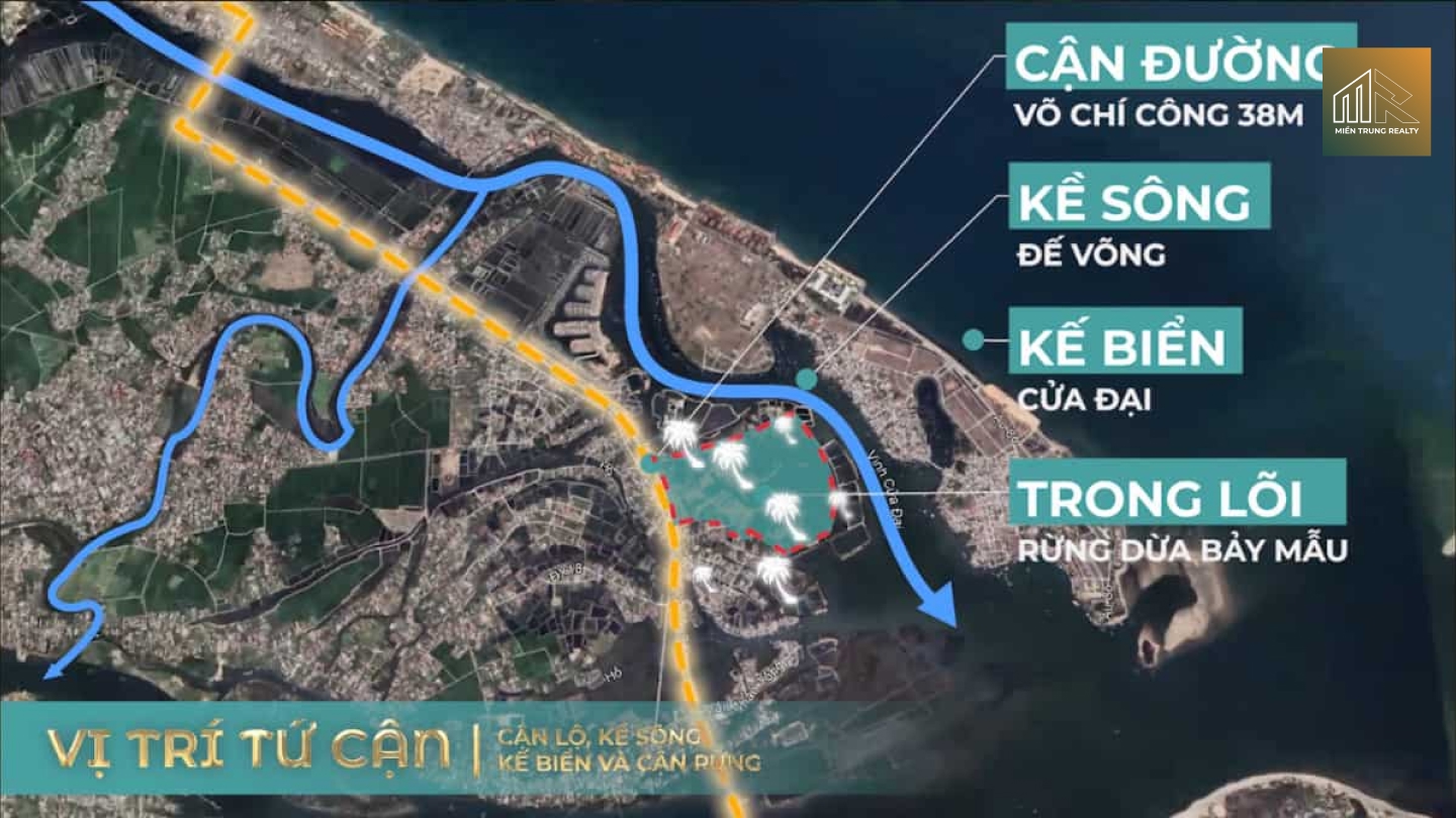 vị trí khu đô thị casamia balanca hội an